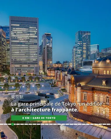 La gare de Tokyo, un édifice à l'architecture frappante